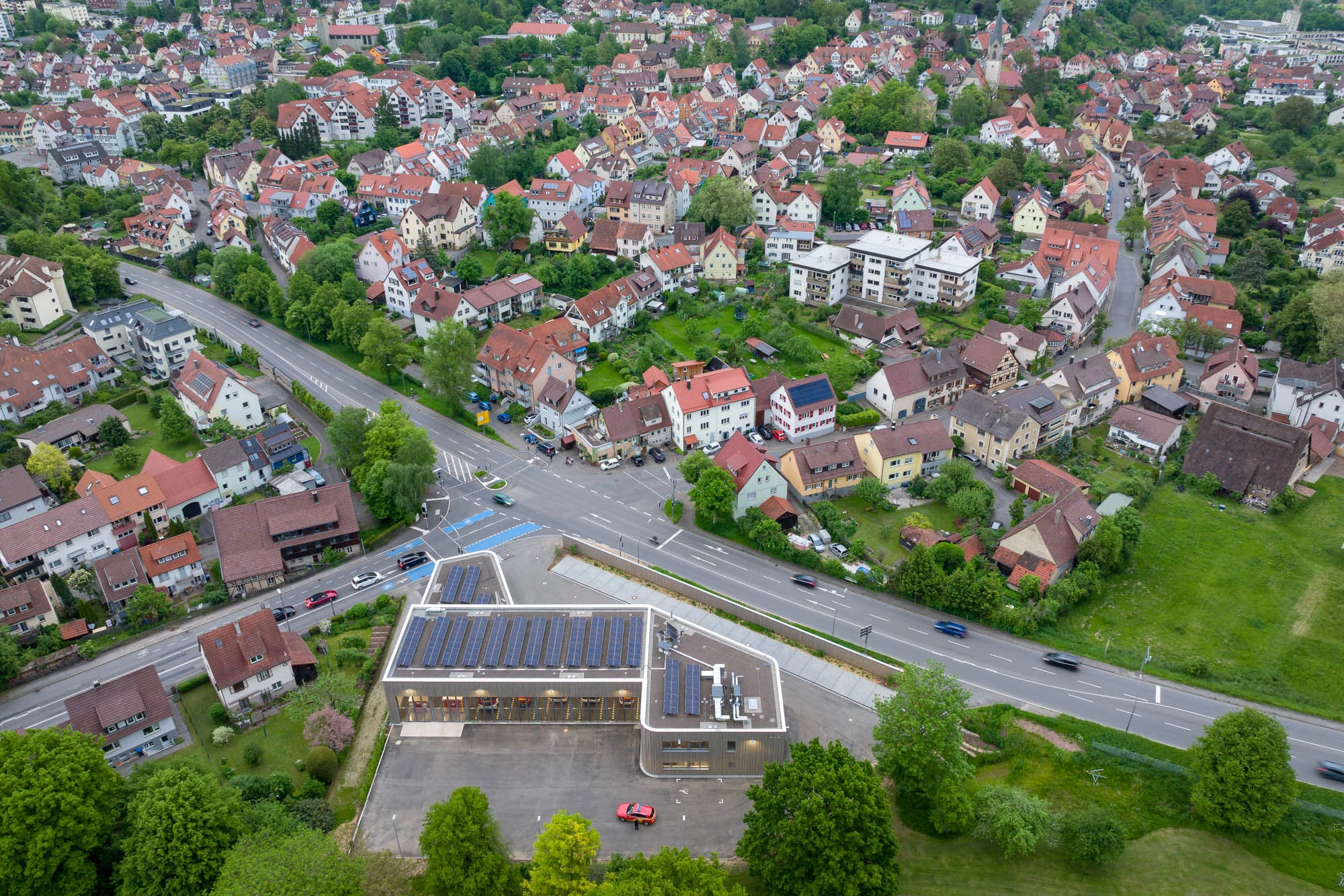 Lustnau 消防站丨德国-28