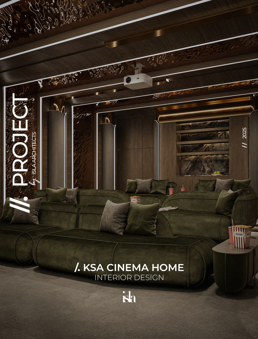 沙特阿拉伯家庭影院(注:KSA是沙特阿拉伯王国的英文缩写) 丨ISLA Architects(推测)-15