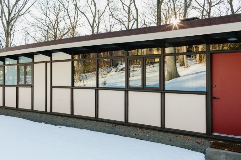 Wood House 大牧场及 XX 世纪中叶大房子重建项目-4