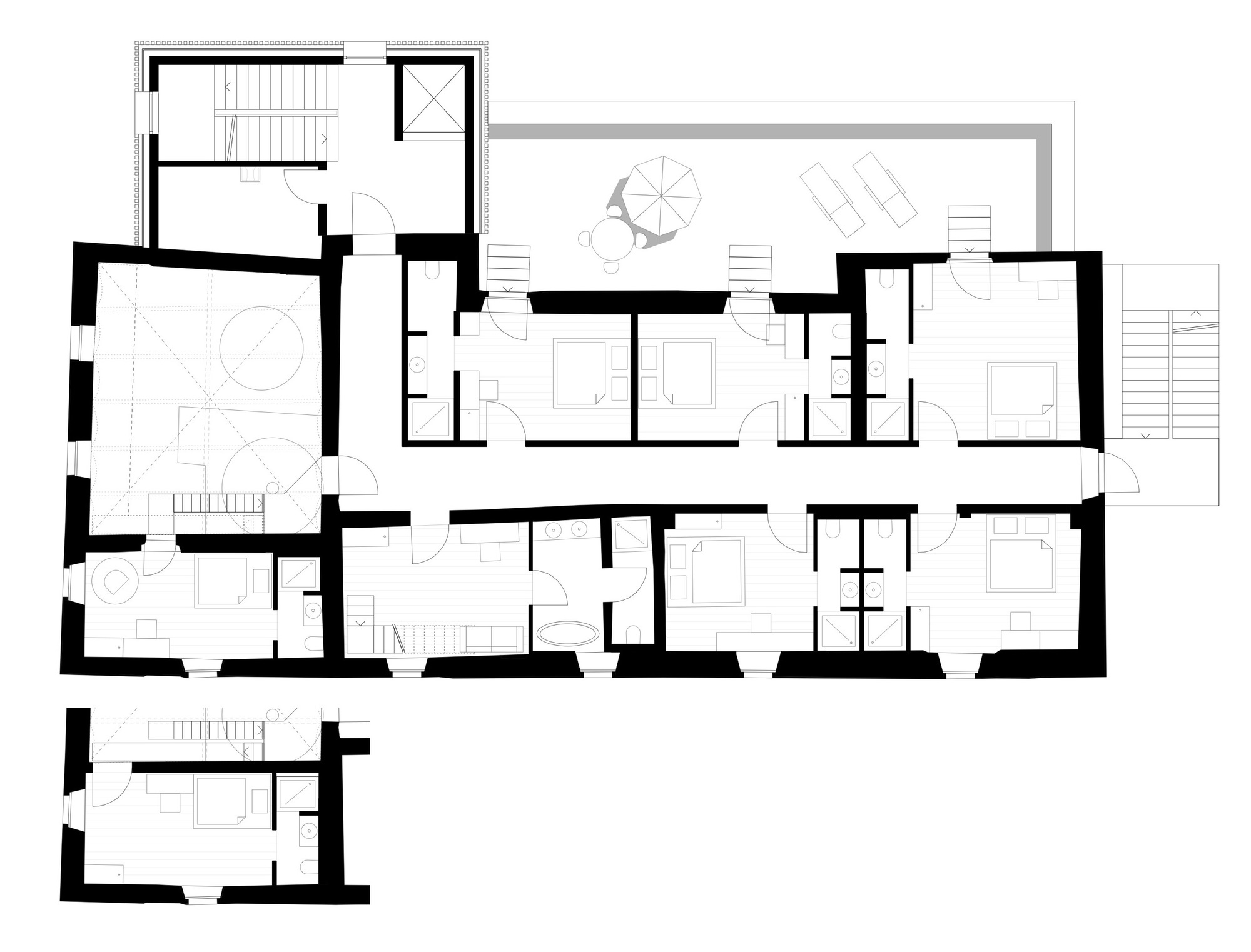 废弃酒厂重生,酒店设计演绎复古工业风-25