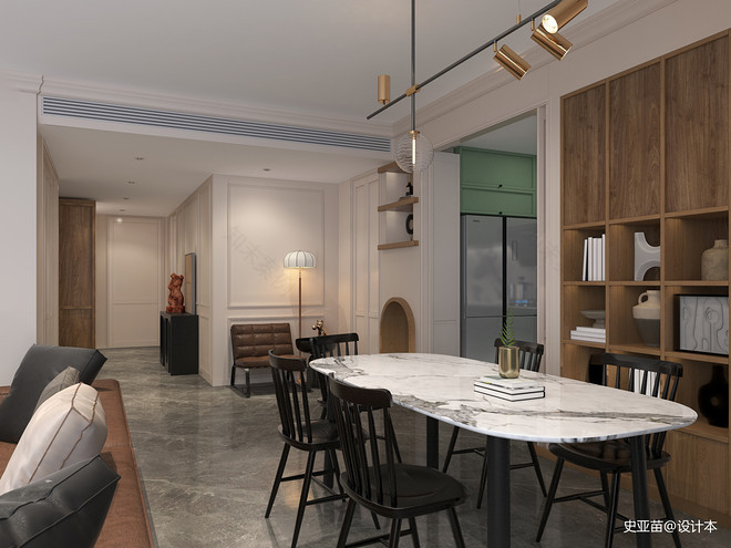 30万元二居120平米装修案例 阳光上东-12