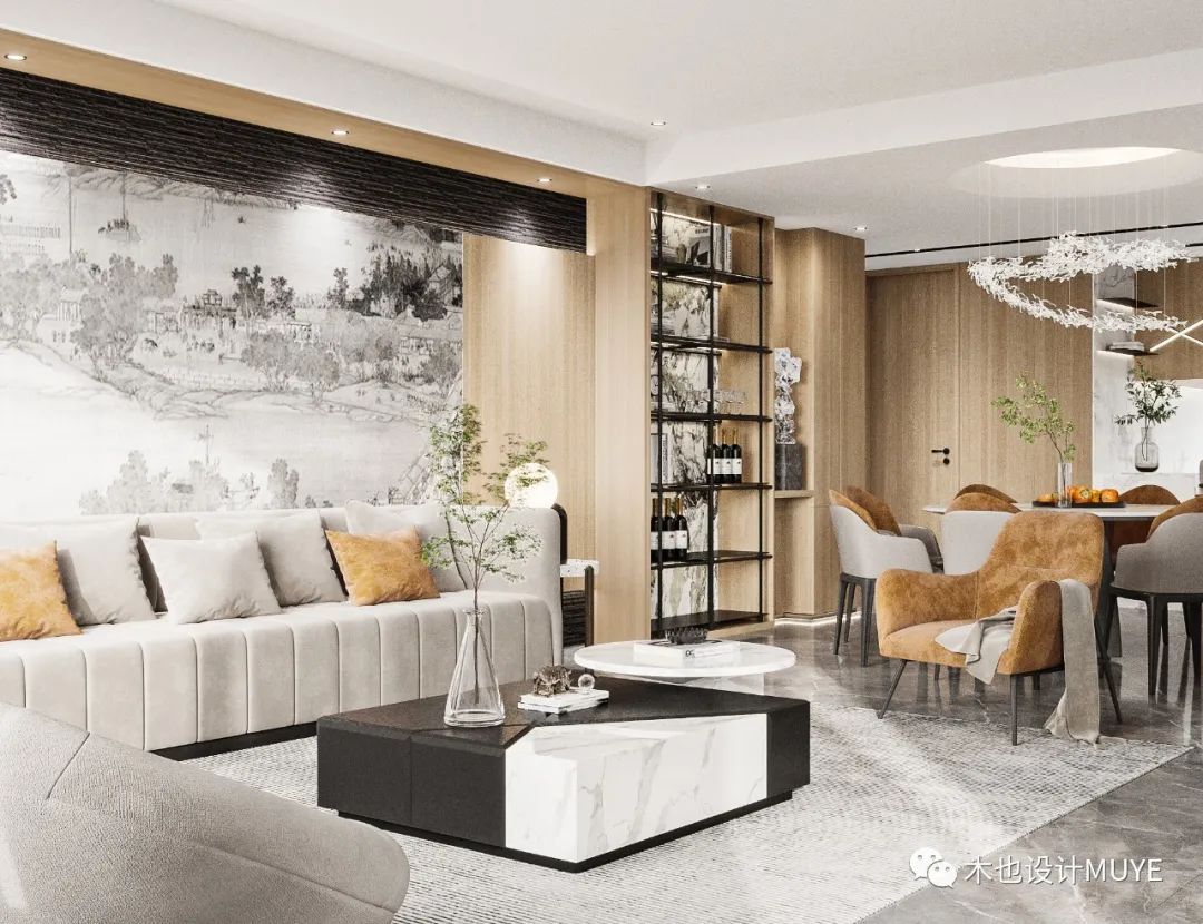 建发央著新中式温润空间设计丨周顺,杨娇-37