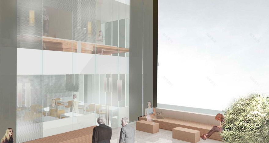 "多功能建筑群设计 | Beatrice Pierallini architects 的视觉震撼之作"-19