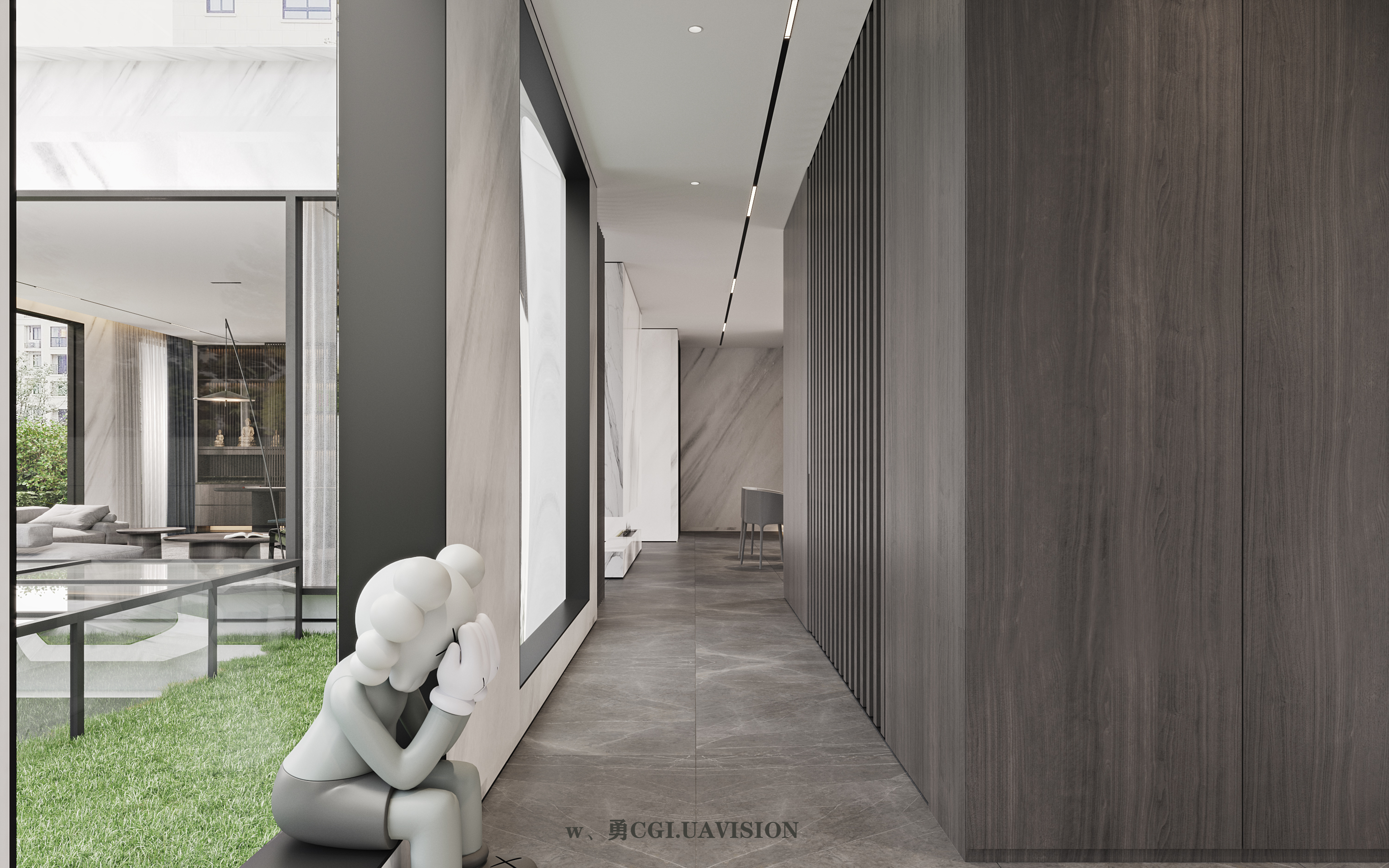 现代风格家居设计，CR 渲染器与 PSCC 的完美结合-3