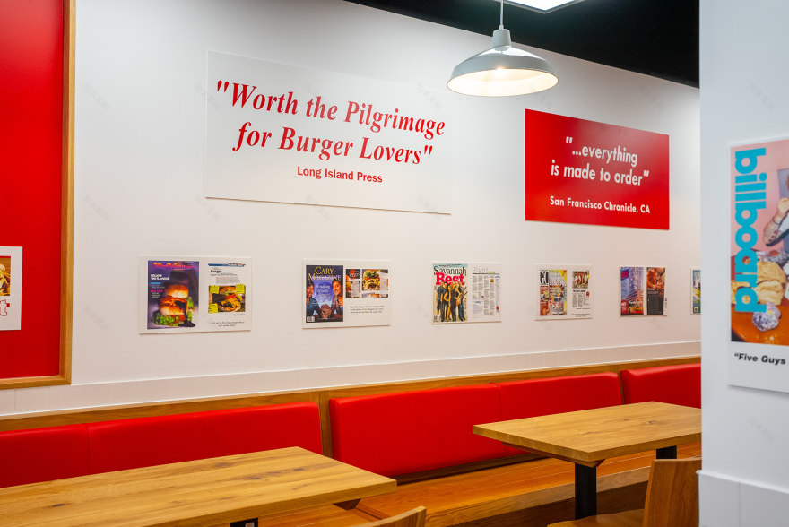 Five Guys | George Street Sydney | Restaurant Design-50