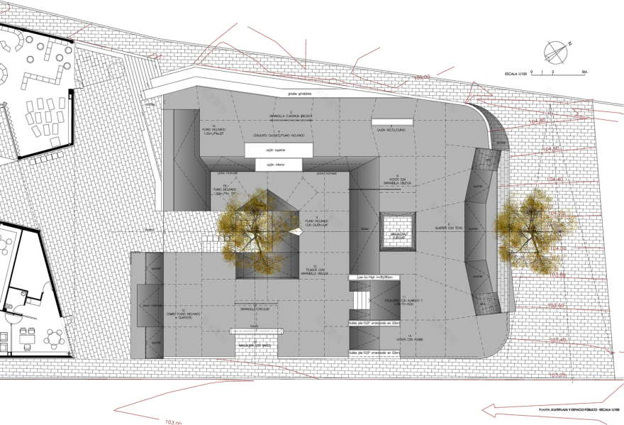 Carballo 滑板公园 · 融入城市的街头运动空间-28