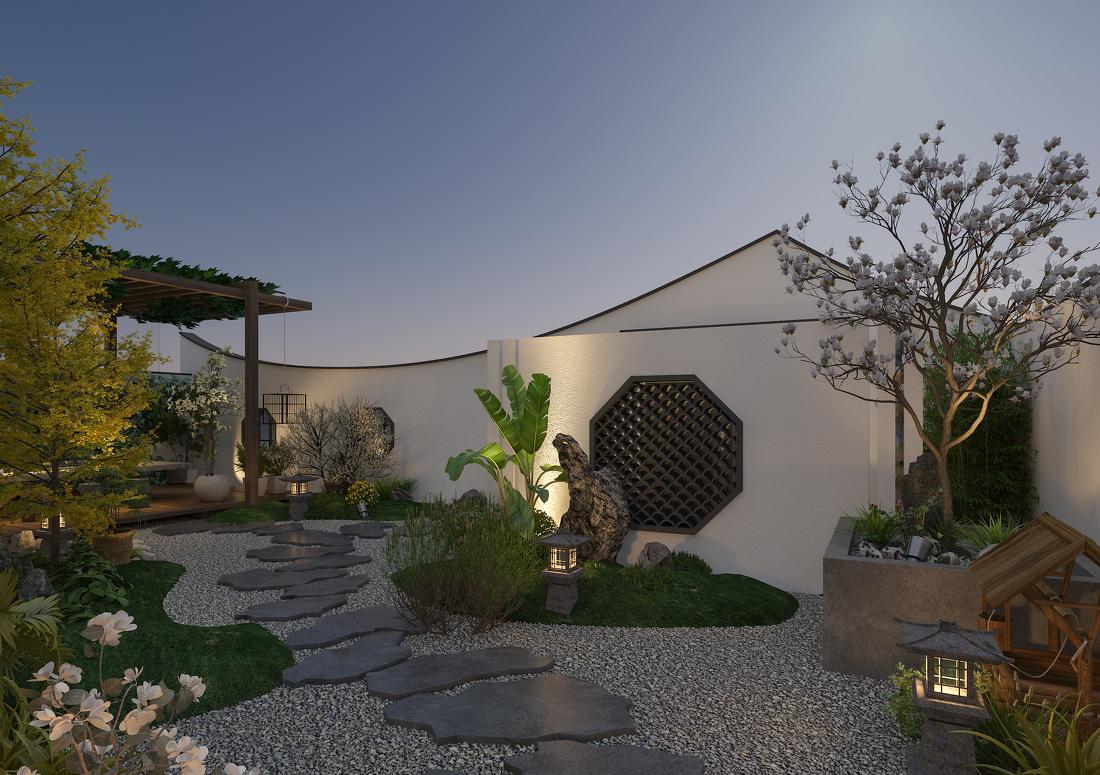 新中式新徽派自建别墅设计-11