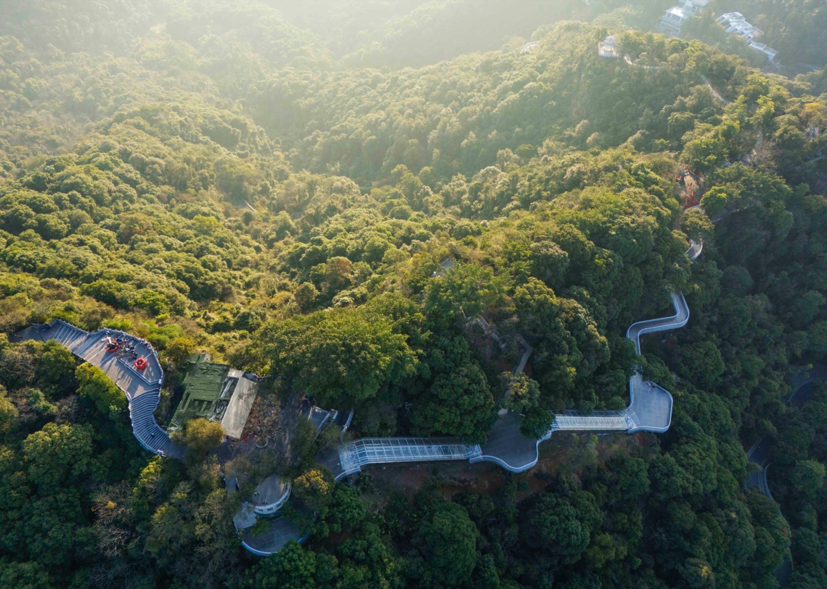 广州白云山摩星岭观光扶梯及栈道丨中国广州丨华南理工大学建筑设计研究院等-29