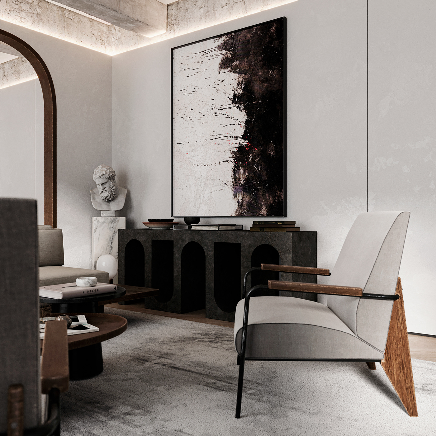 俄罗斯小公寓翻新设计丨Arq.Oscar PAstor-12