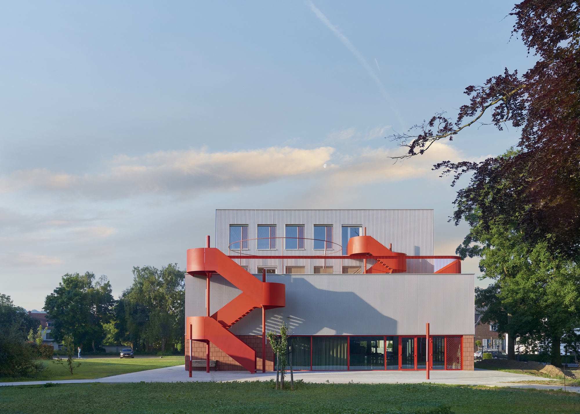 De Nova Secondary School扩建项目丨KPW architecten-20