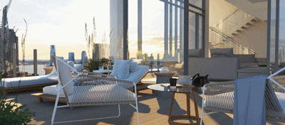 伦佐·皮亚诺打造纽约豪华公寓,简约材料展现豪宅艺术美-73