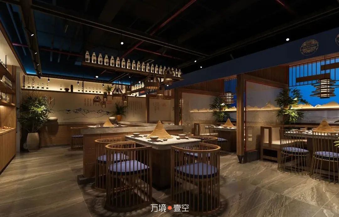 餐饮空间设计空间美学案例合集丨万境壹空-14