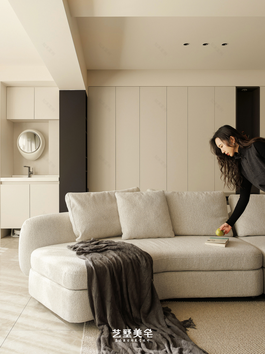 艺墅美宅·实景|117㎡理性框架下的诗意栖居丨中国合肥丨艺墅美宅设计-21