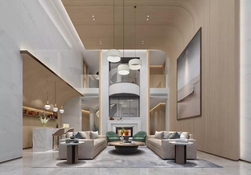 世茂香槟湖1200㎡别墅，自然轻奢的诗意空间-1