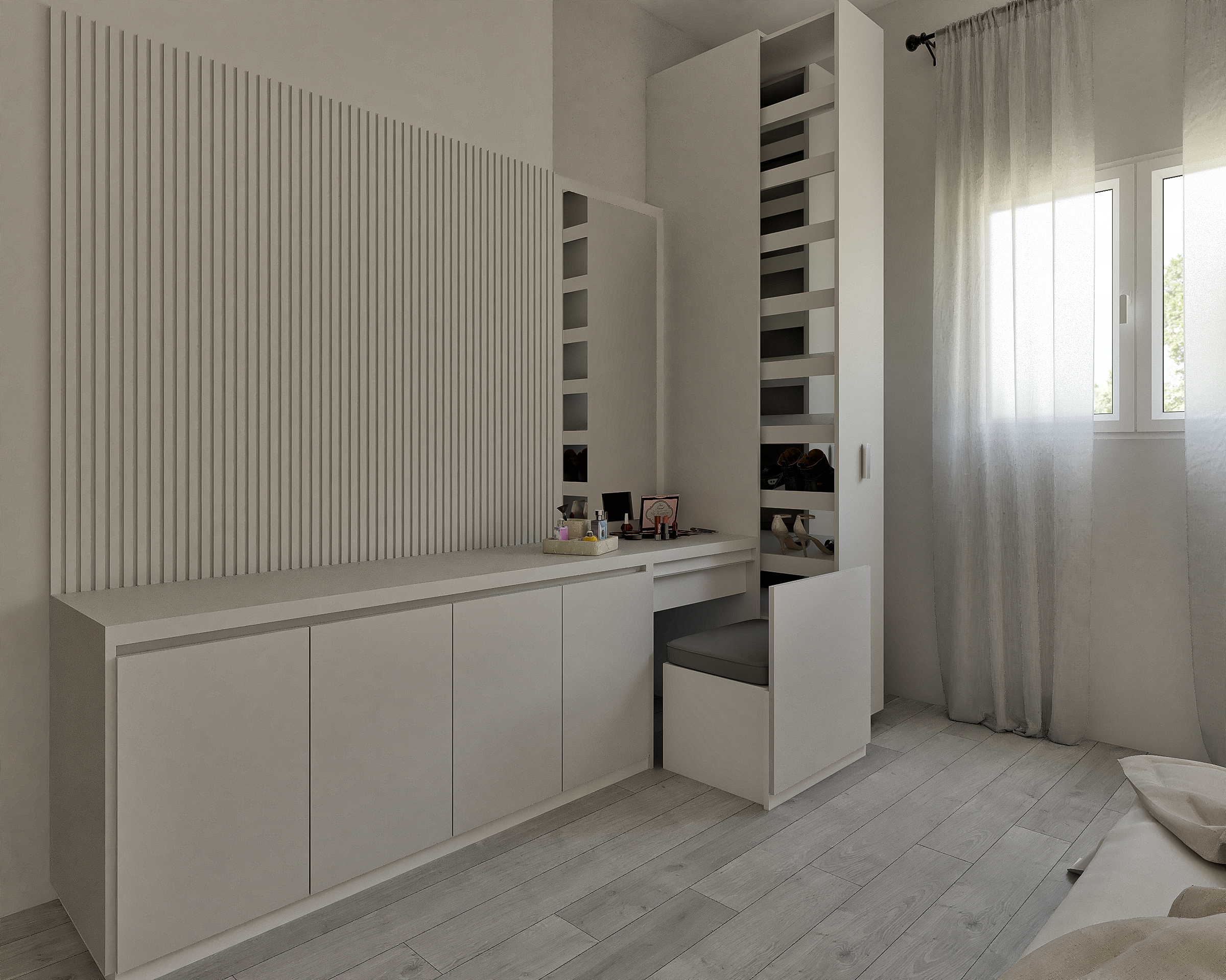 Ramallo建筑可视化,电视架可视化等多个项目丨micaelasanmartin-40