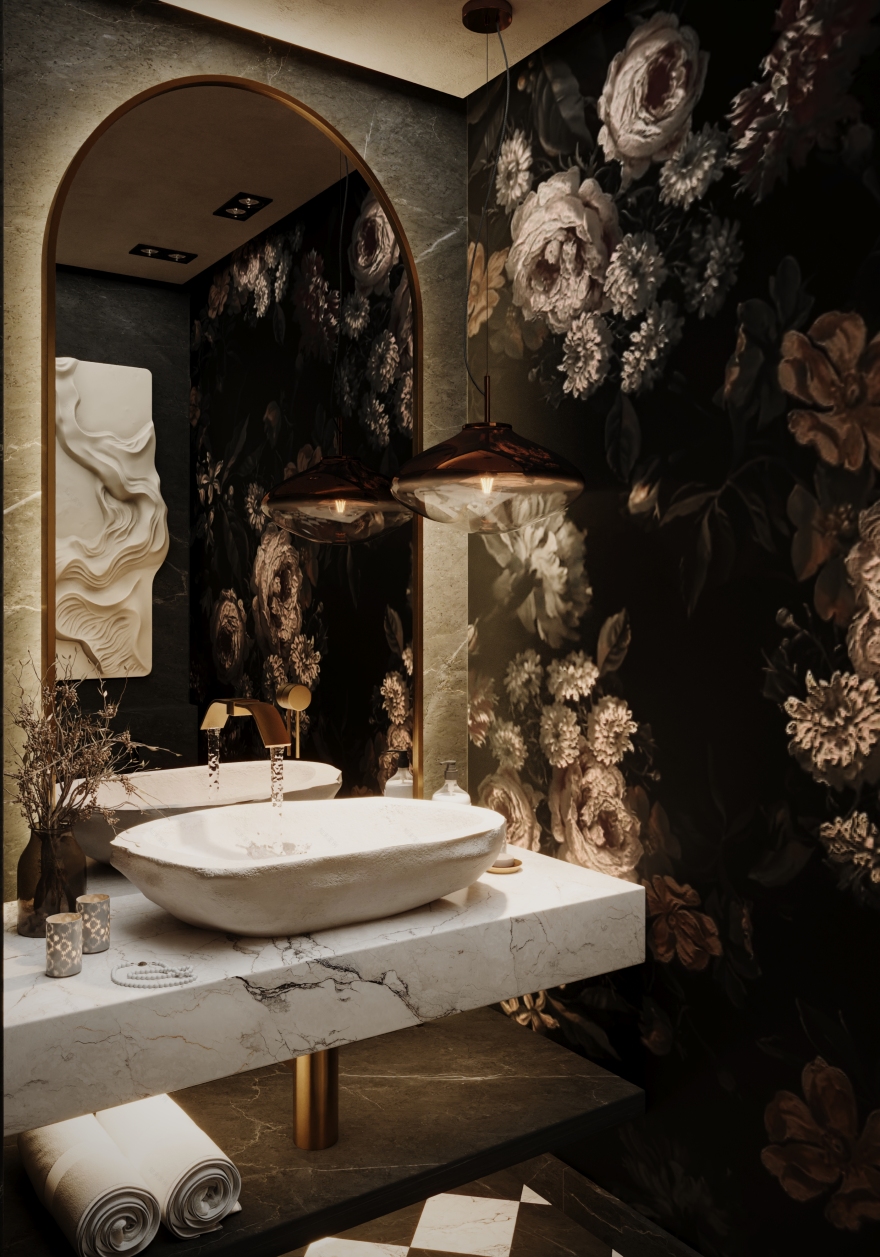 化妆间;洗手间(尤指女性用)丨Merna Refat-2