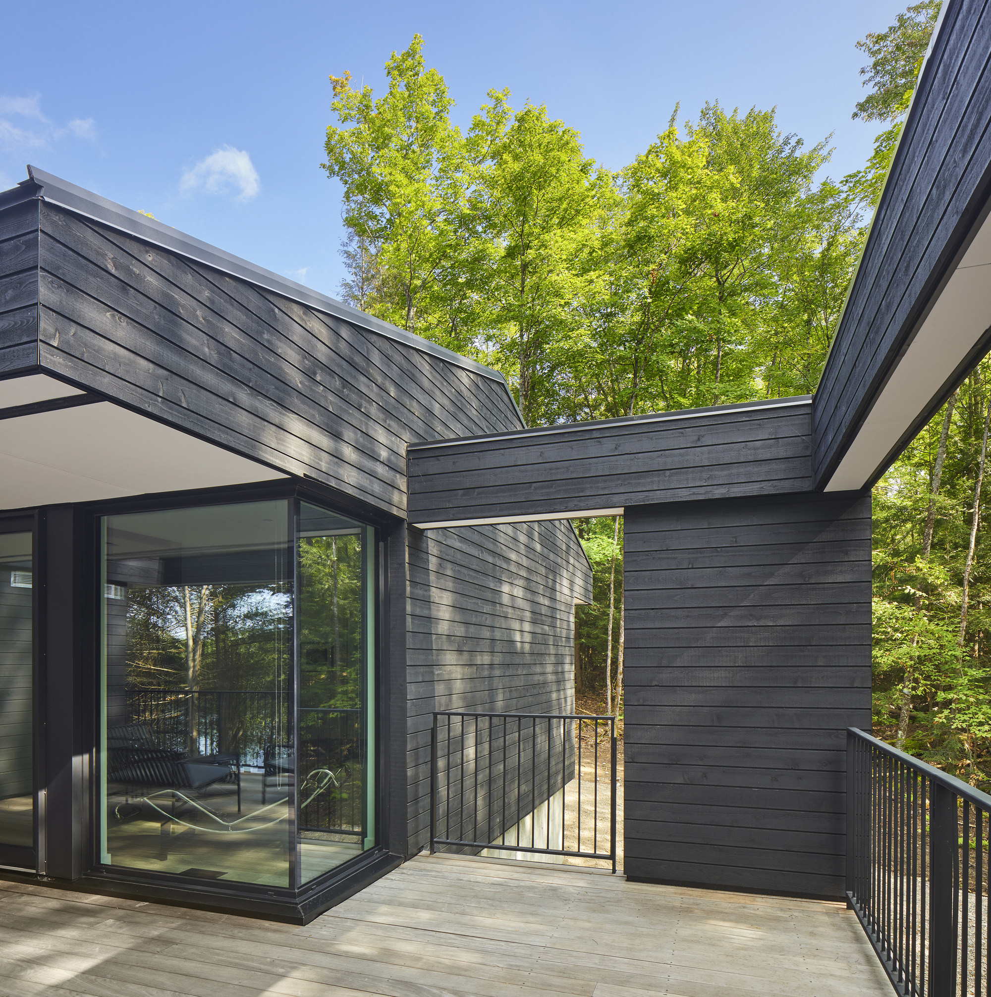 肯纳贝克湖边小屋丨加拿大丨Zerafa Studio-26