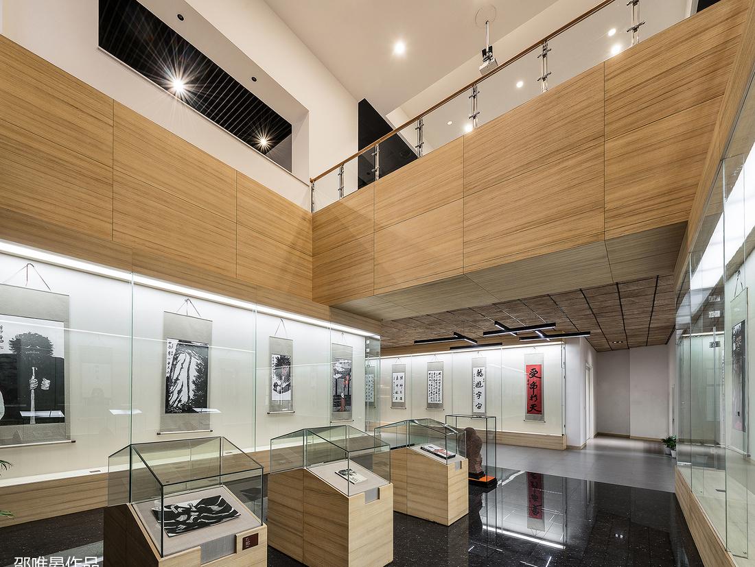 贾平凹文化艺术馆 | 竹工凡木设计研究室的现代艺术空间-2