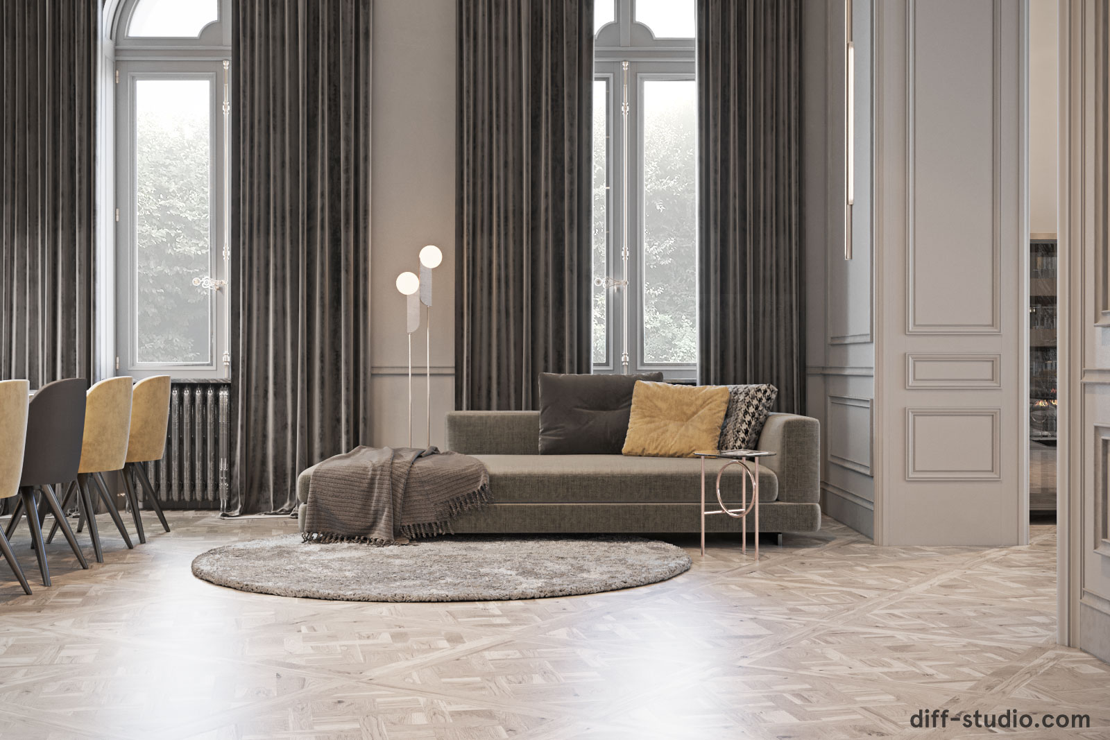 private residence in france  Diff  Studio-21