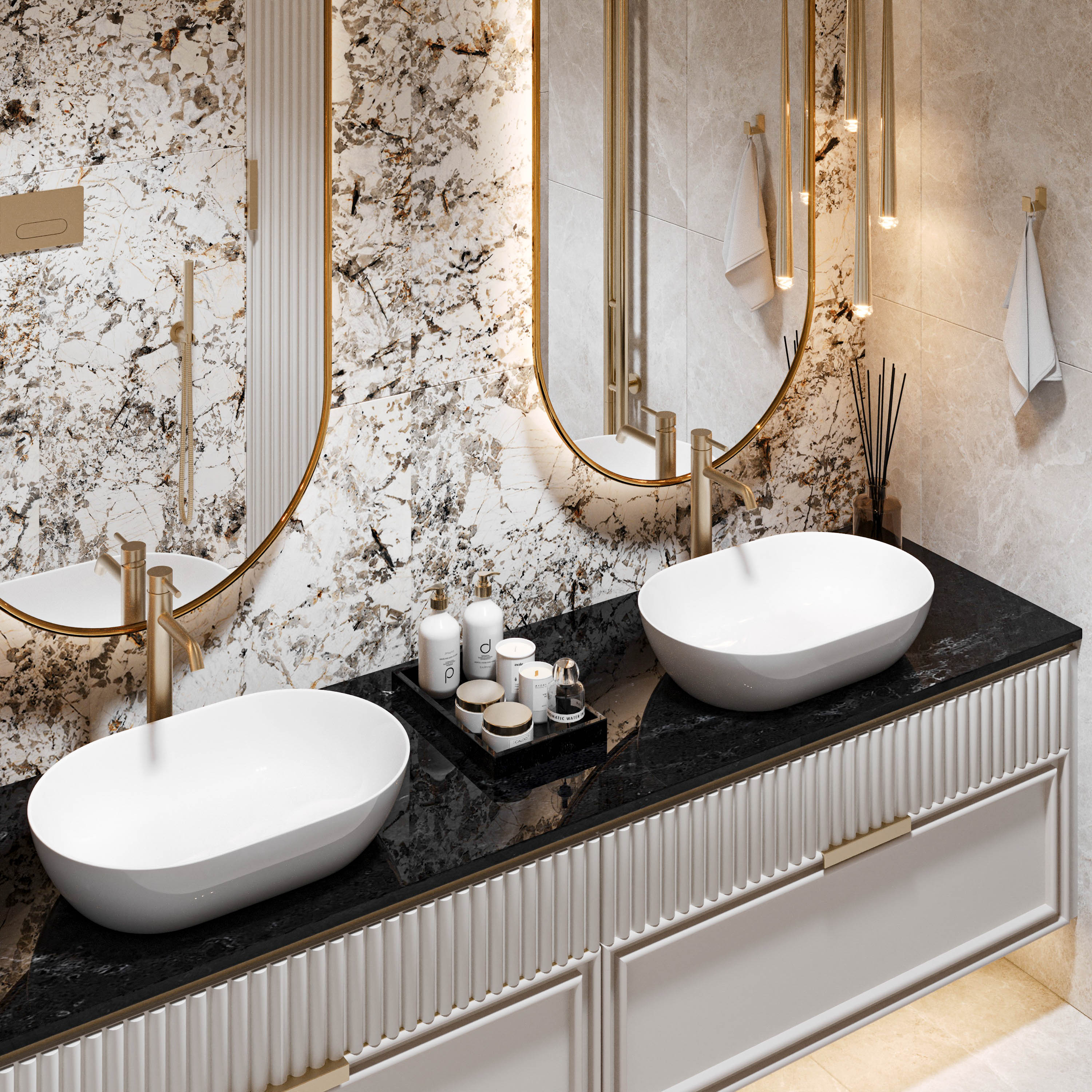 220平米两层住宅室内设计-33