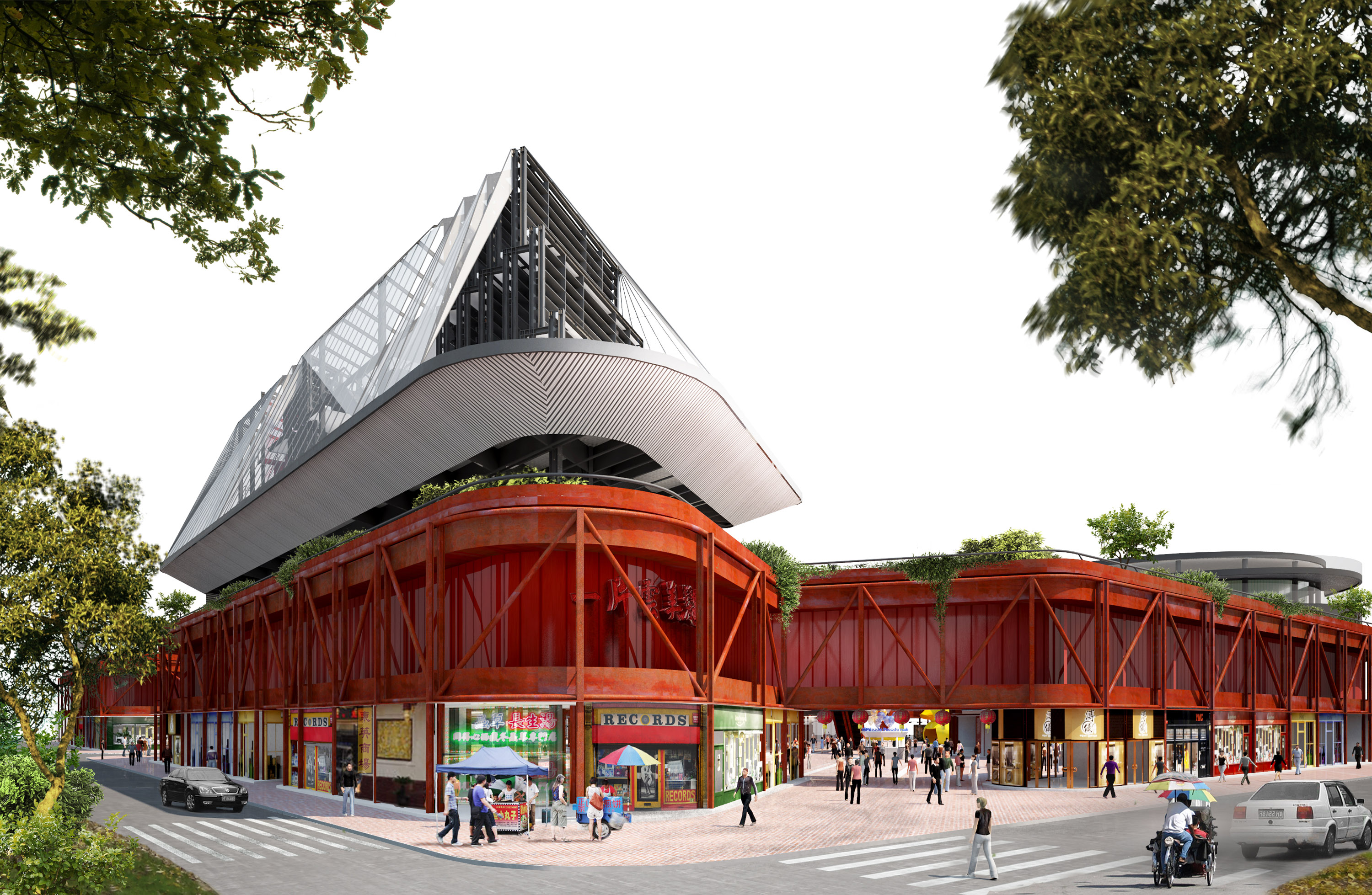 “城中之城”设计 · 迷你城市综合体-30