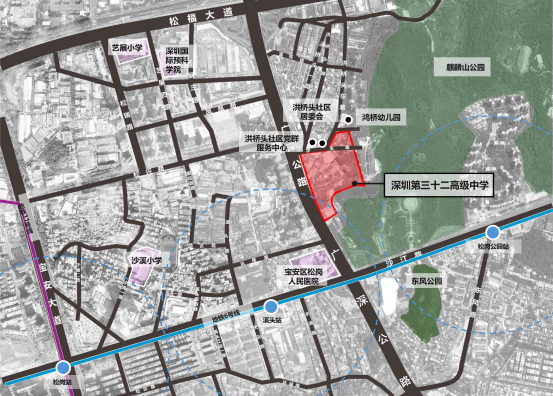 案例分享：深圳第三十二高级中学设计-自然与学习交融的聚落校园-40