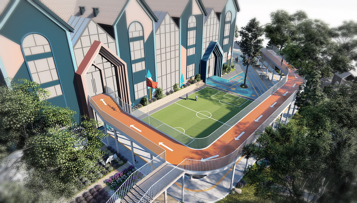  西安迪卡幼儿园设计中心丨天津Lion莱恩森林国际幼稚园 丨中国天津-30