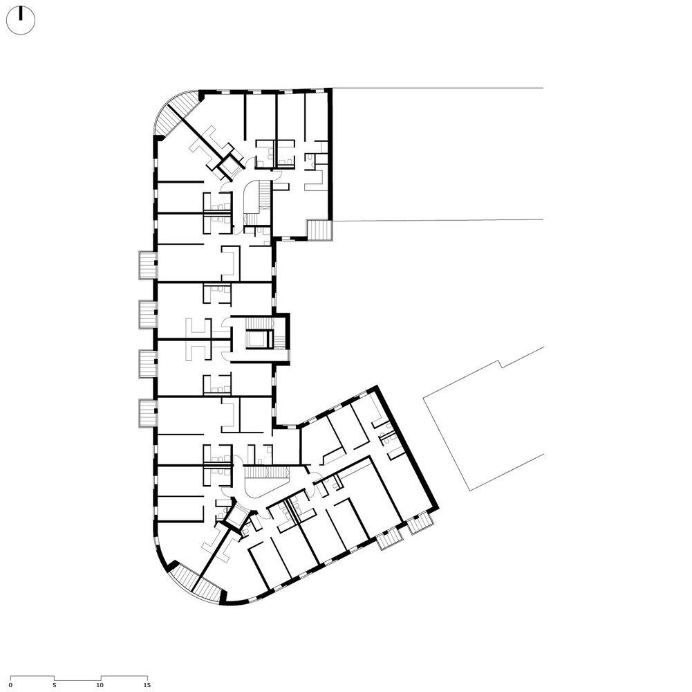 瑞士 Ouchy II 公寓丨瑞士洛桑丨RDR architectes-32