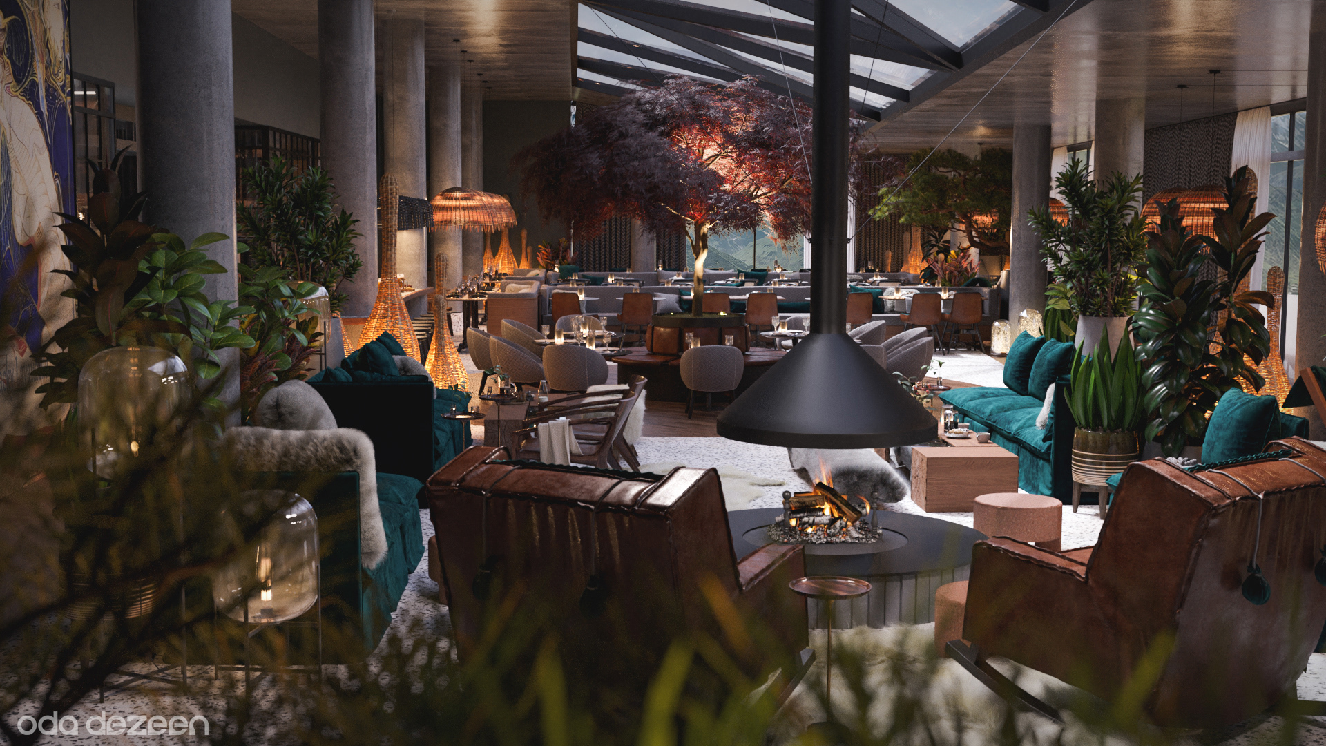 Kazbegi Hotel 室内设计-3