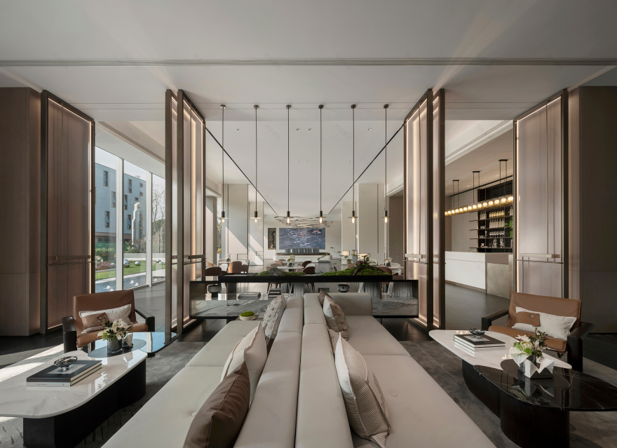 春风长住·晴翠秋时府售楼处丨中国杭州丨EH DESIGN GROUP辉景室内设计团队-27