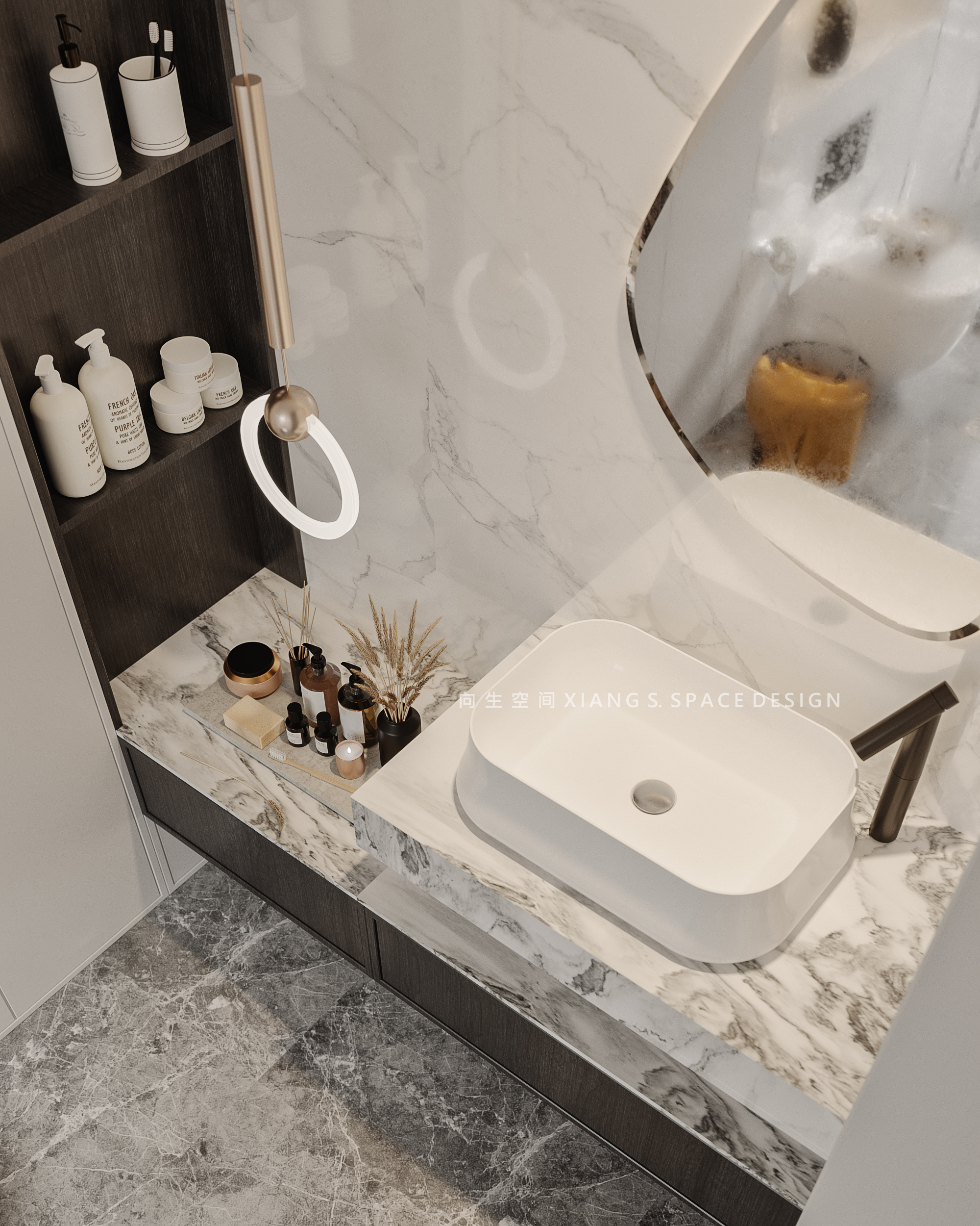 厦门 200㎡光影艺术居所,解读向淑捷设计作品-49