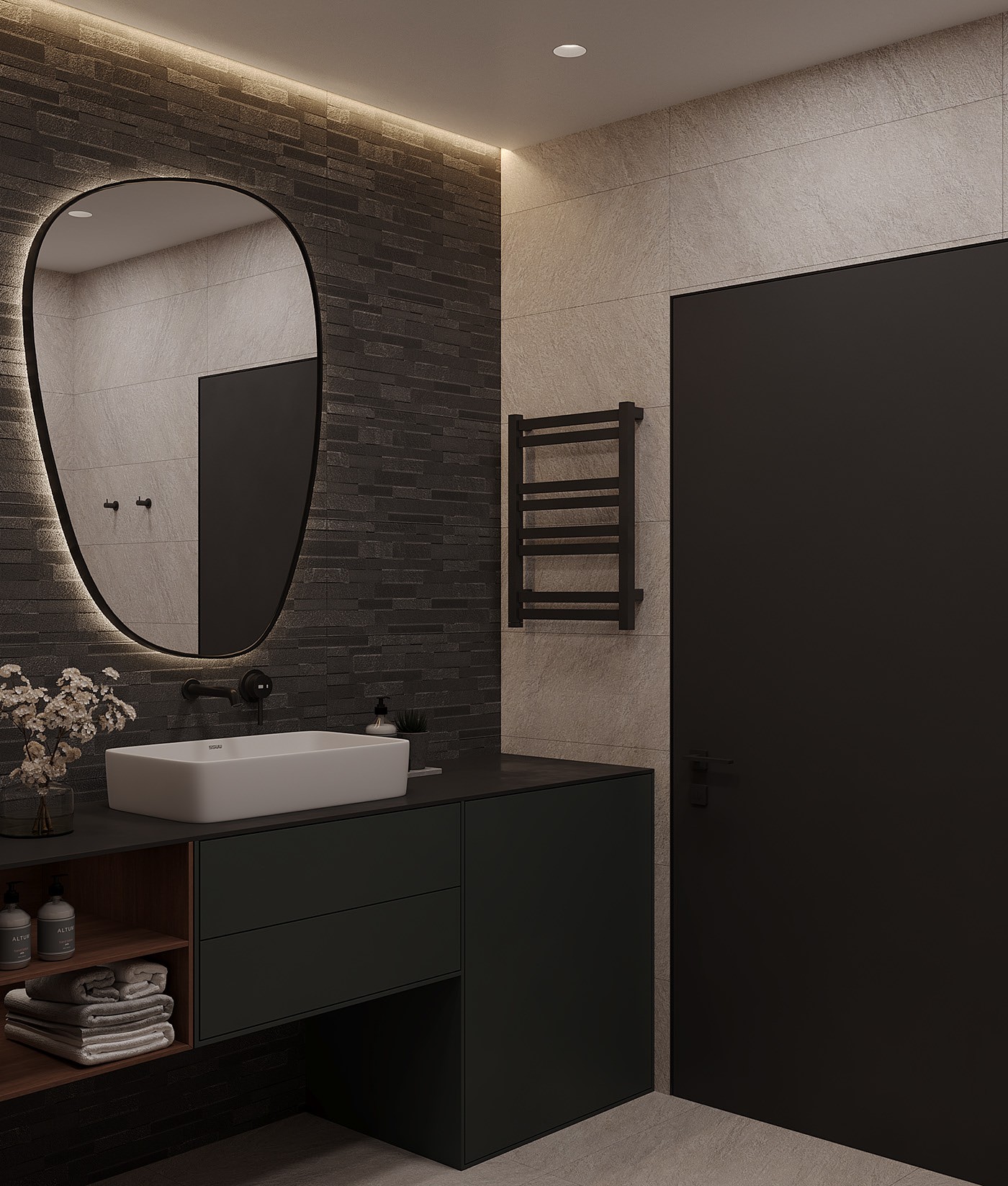 48㎡复式小空间公寓设计-16