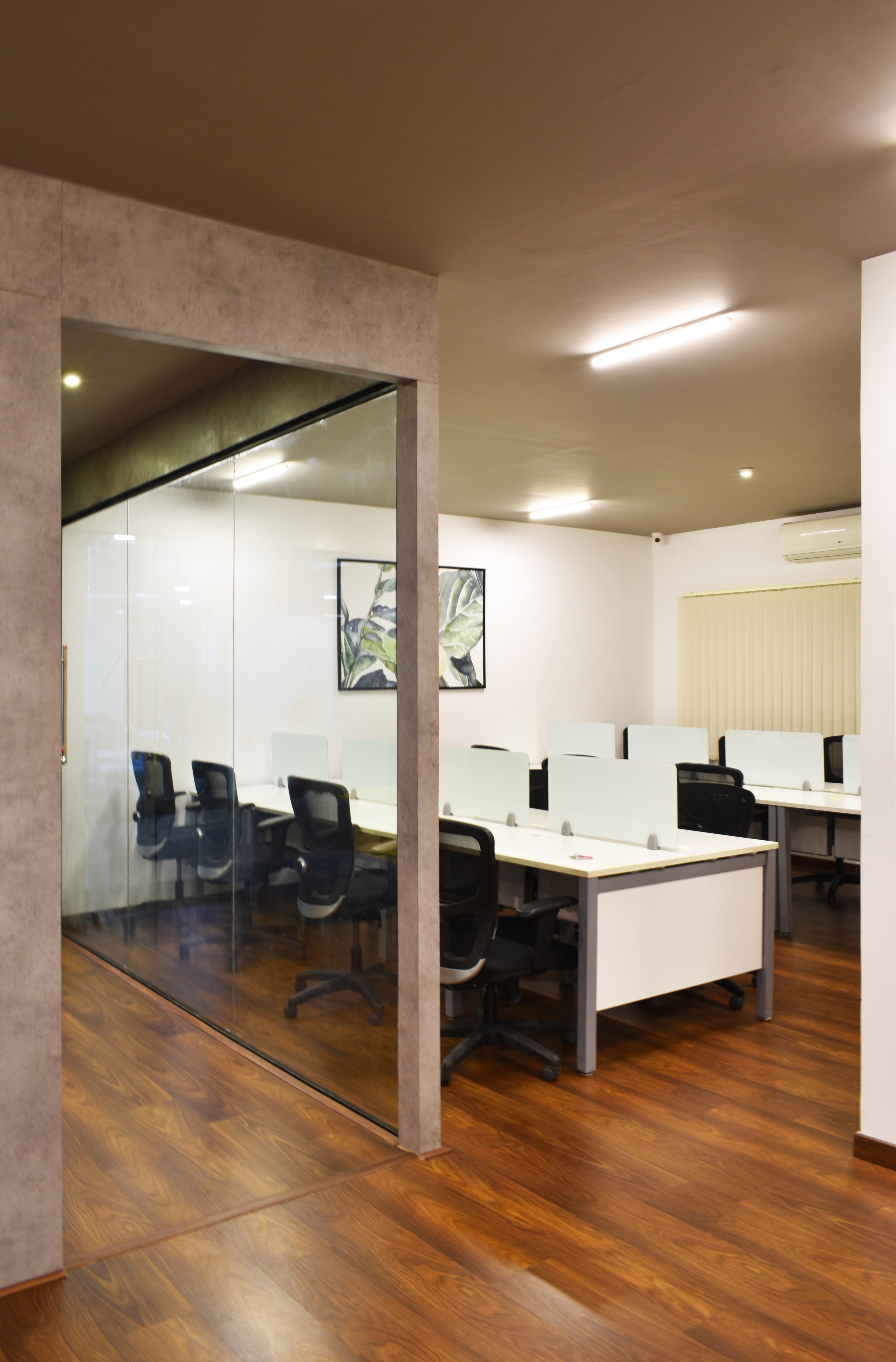 简约而不简单,打造共享知识的办公空间丨印度班加罗尔丨A.J Architects-24