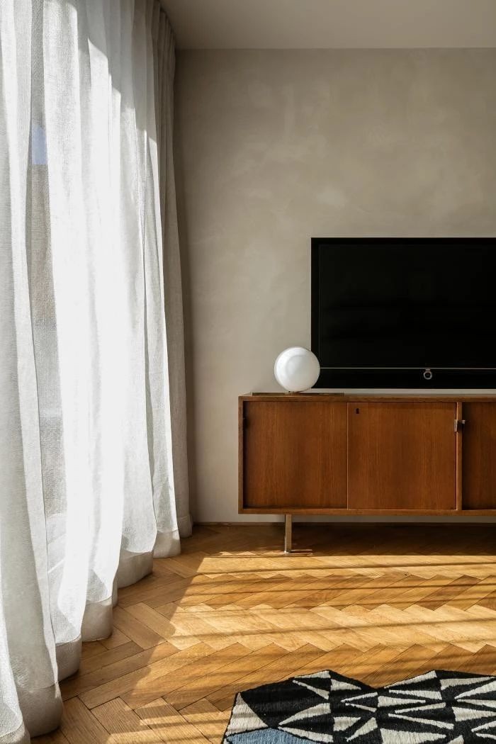 复古与现代完美融合的比利时公寓设计-9