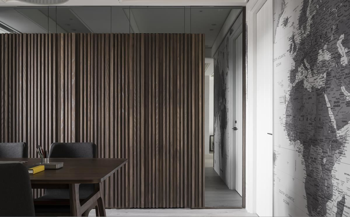 现代简约风小户型设计 | 钢刷木皮打造温润空间-11