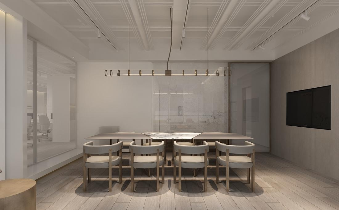 简约人文办公空间设计-11