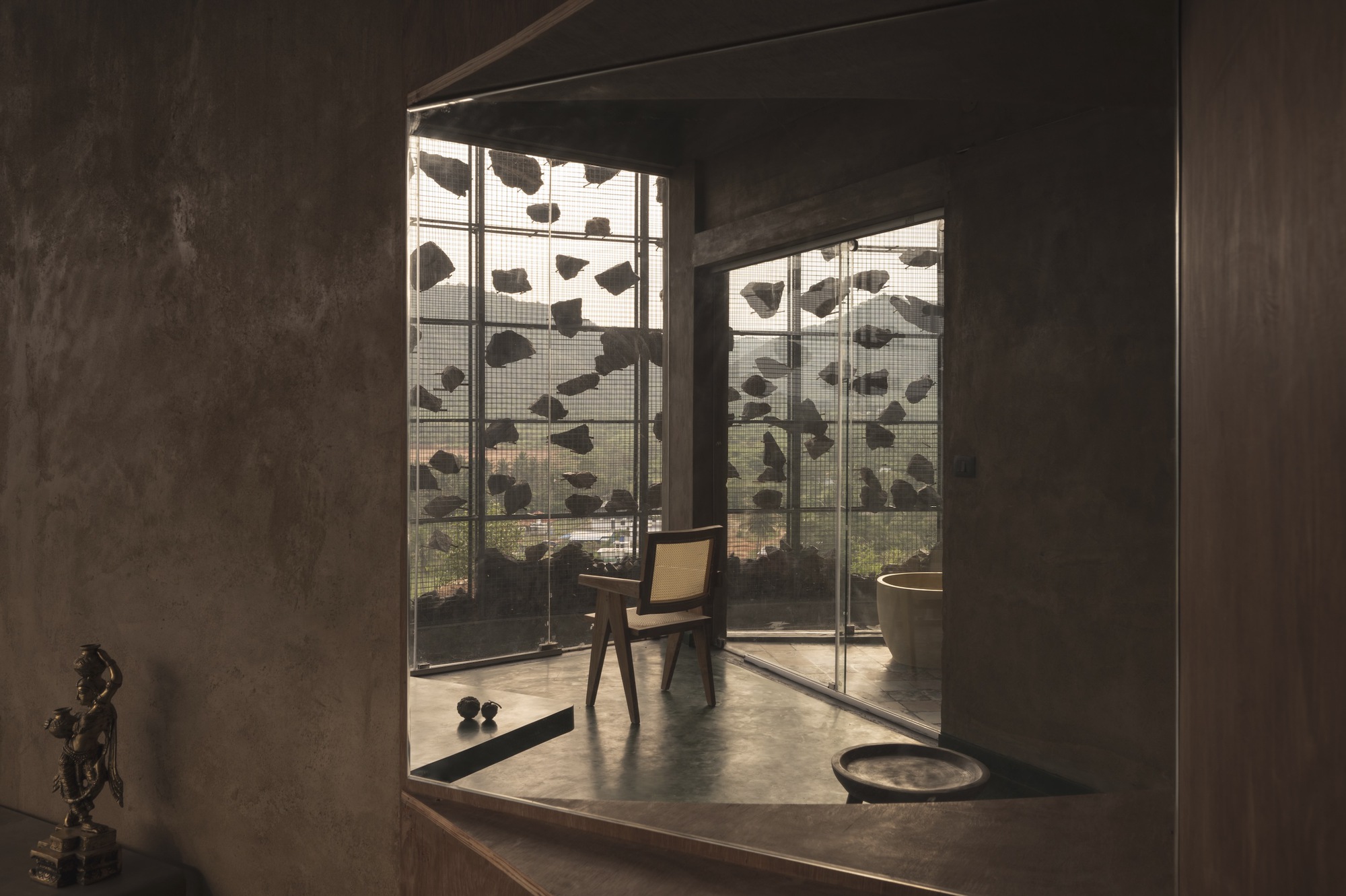 无限上升之屋丨印度丨Earthscape Studio-30