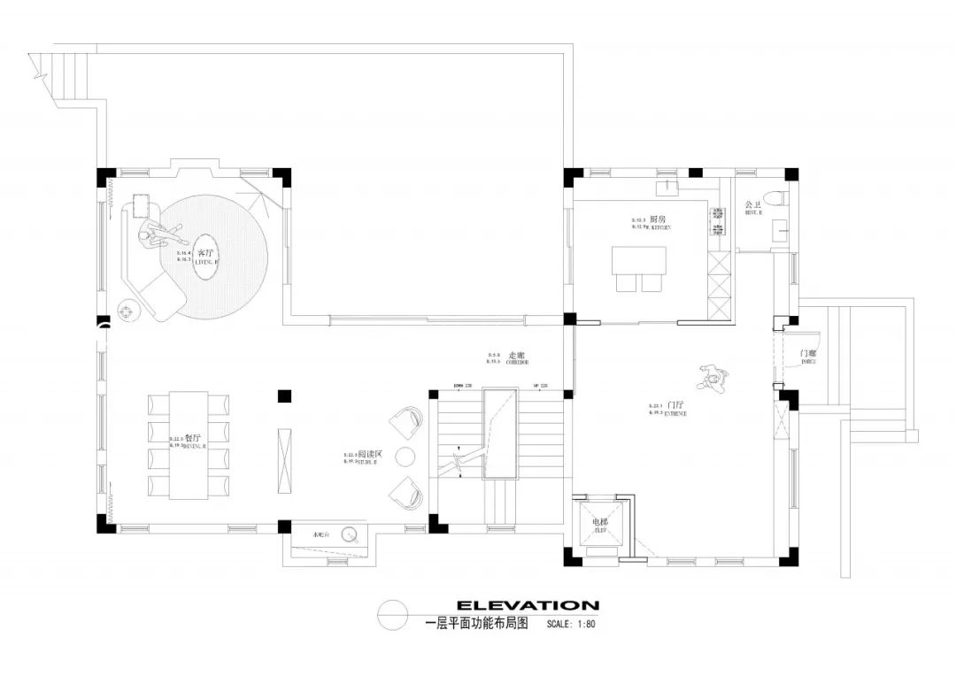 上海揽海高尔夫 540㎡极简别墅,演绎古典与现代的融合-55
