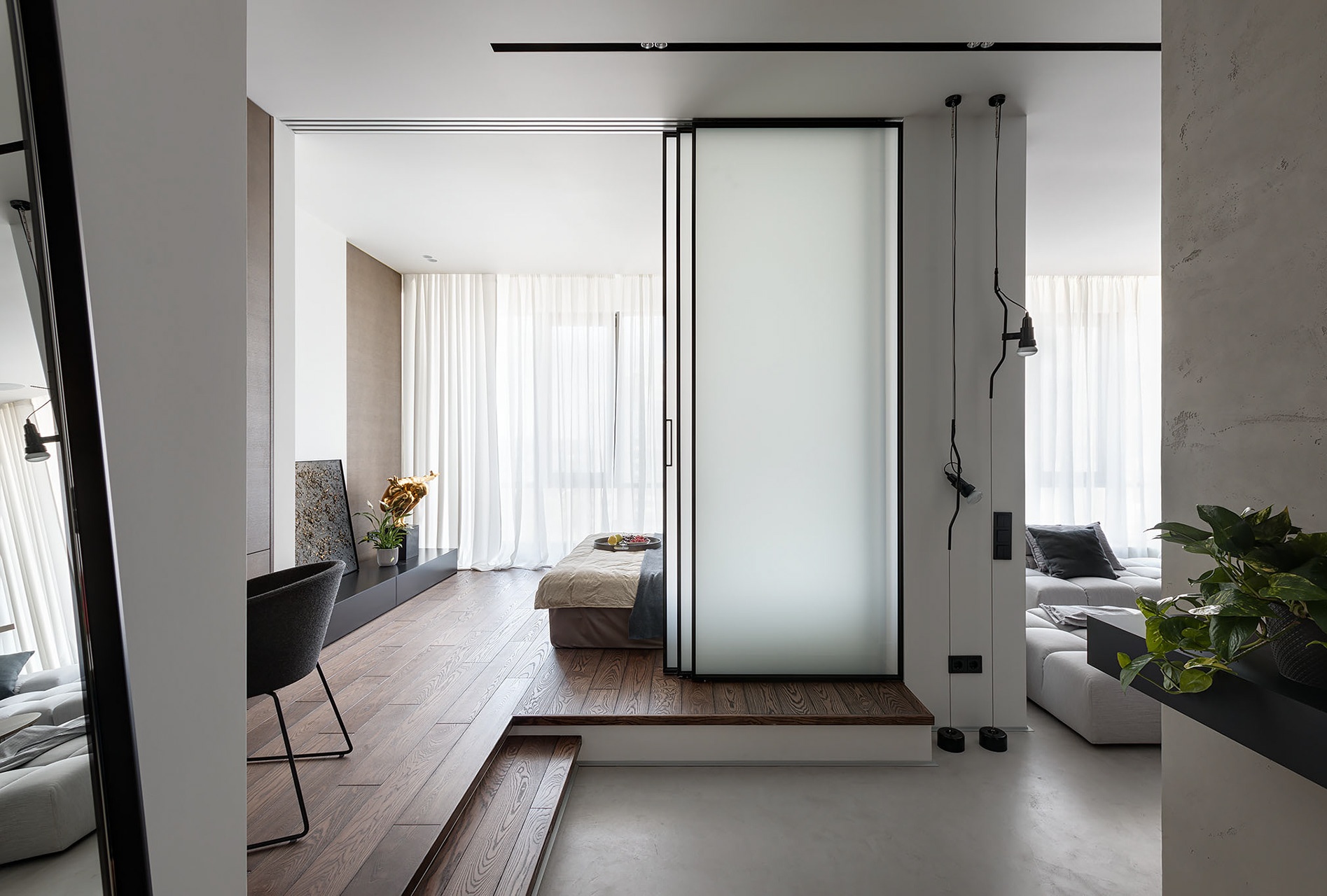 现代简约风，一居室设计！-8