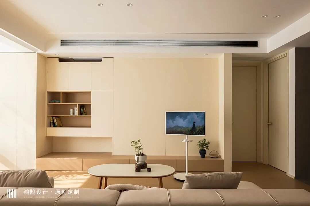 128㎡现代原木|砚书岁月，筑雅居栖自然。-17