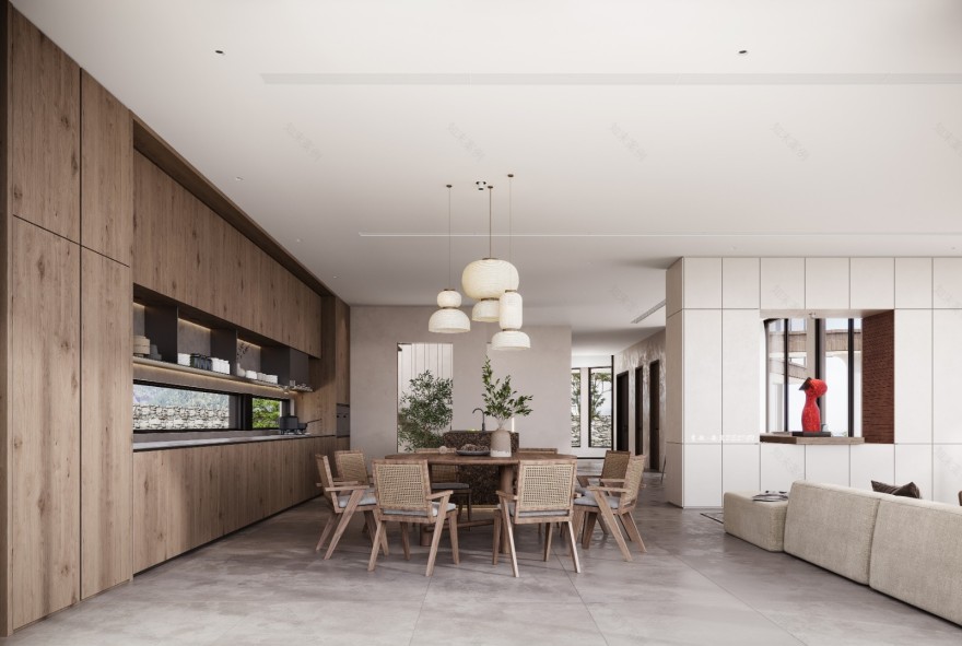 《归》 | 山间灵感,混搭自然的现代设计-23