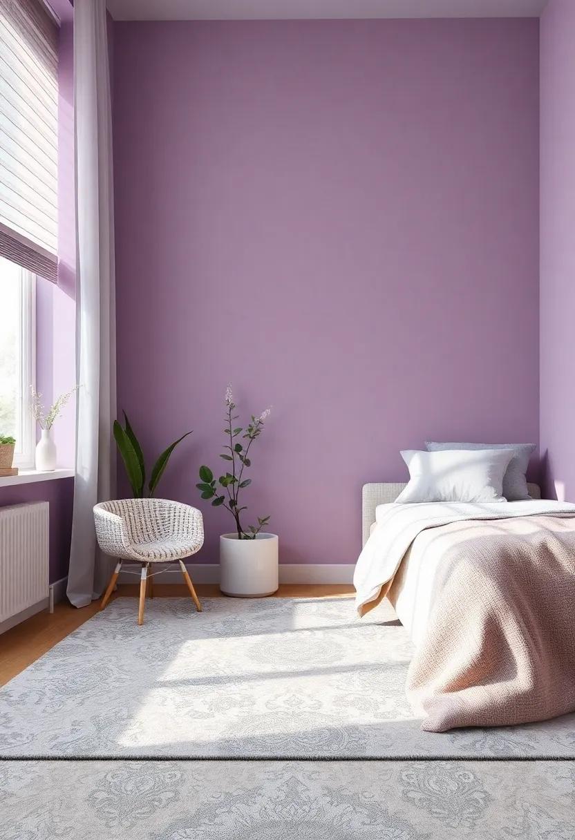 薰衣草与灰色女孩房改造-69