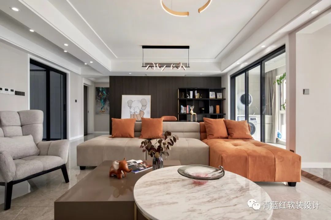 绿地海外滩 139m²私宅设计 | 极致优雅,春光熠熠-20