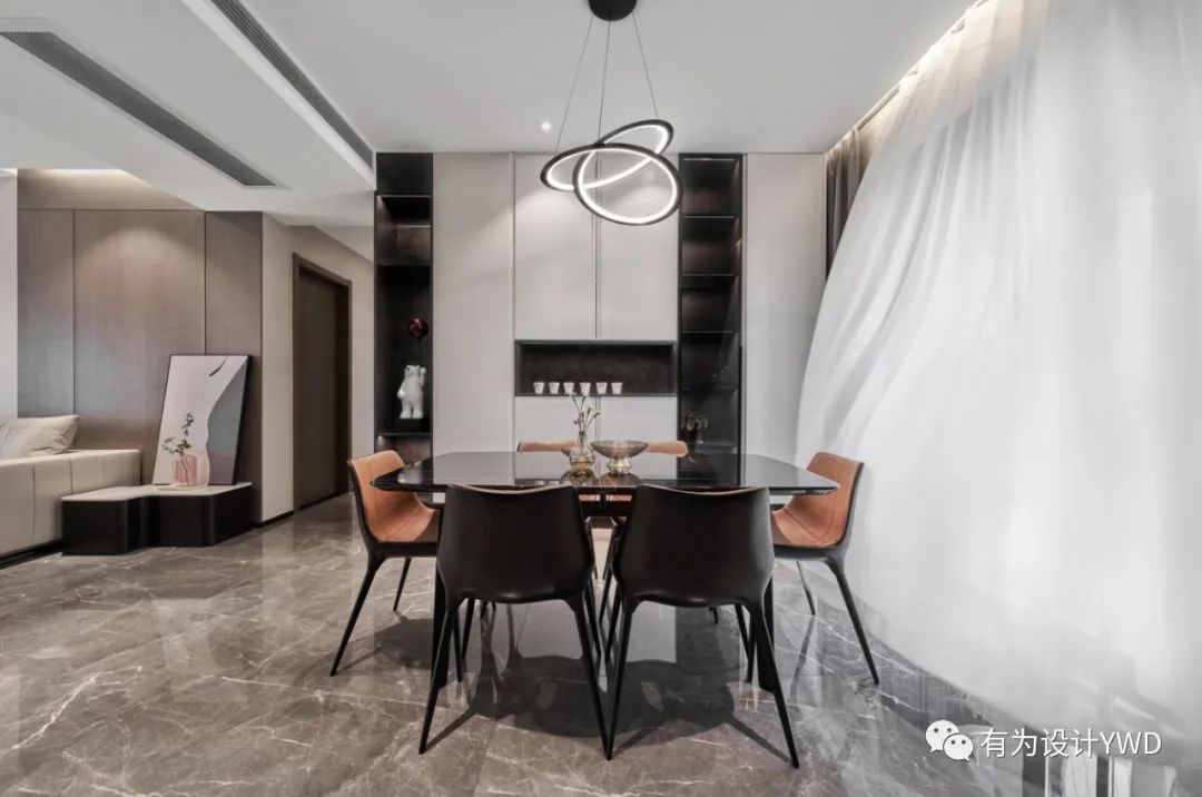 意式轻奢,橙色余晖下的 158㎡大宅设计丨中国佛山丨佛山有为室内设计有限公司-31