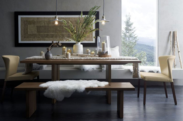 Crate & Barrel 圣诞家居设计-8