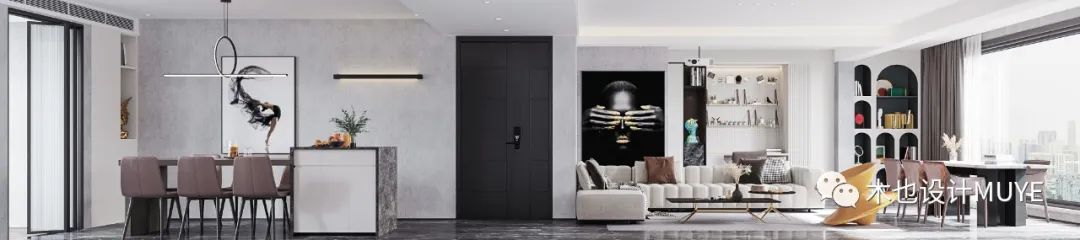 琨瑜府·现代简约下的家庭娱乐空间丨周顺,杨娇-17