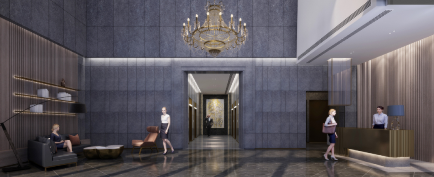 卓伯根中国区总部公寓公区设计丨中国长沙丨周笙笙全案设计机构-21