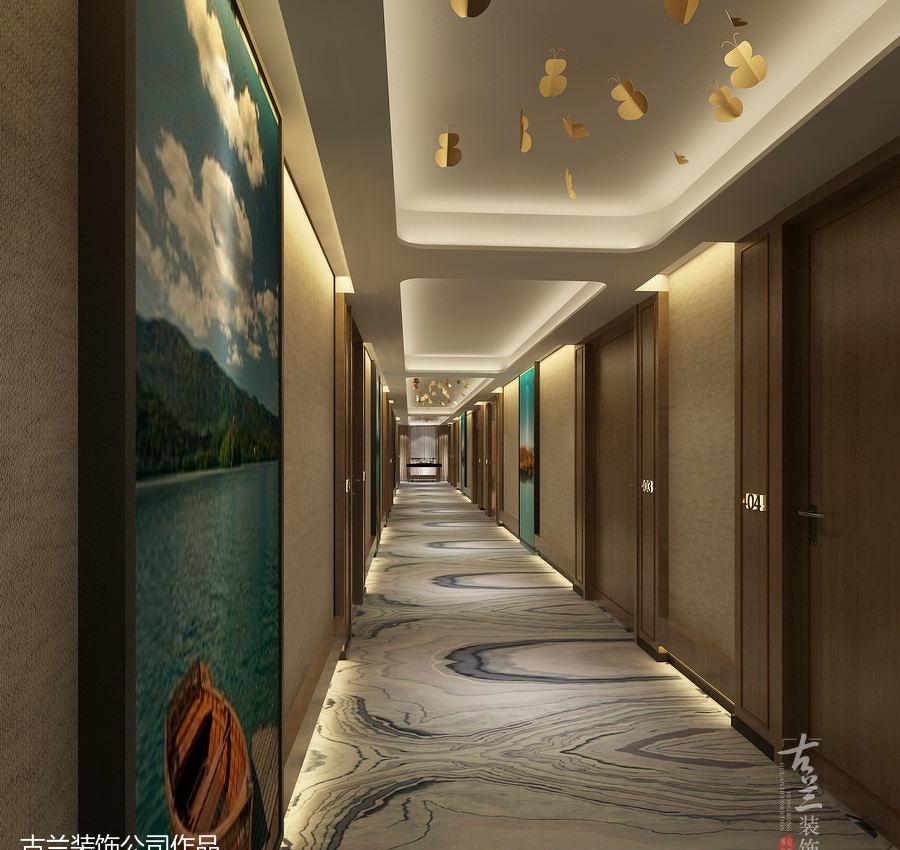 古兰装饰打造成都月牙湖酒店-8