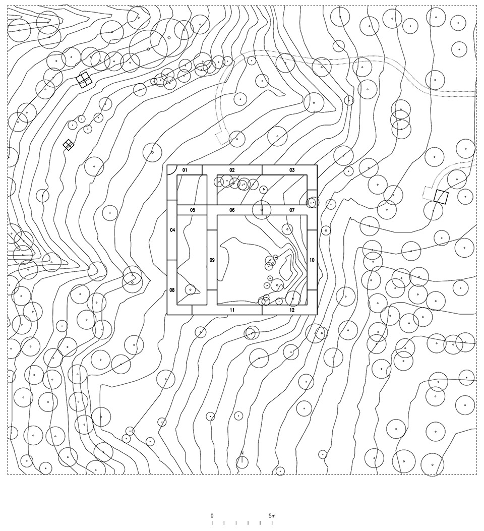 Luna 住宅 | 智利山脉下的几何庭院群 / Pezo von Ellrichshausen-63