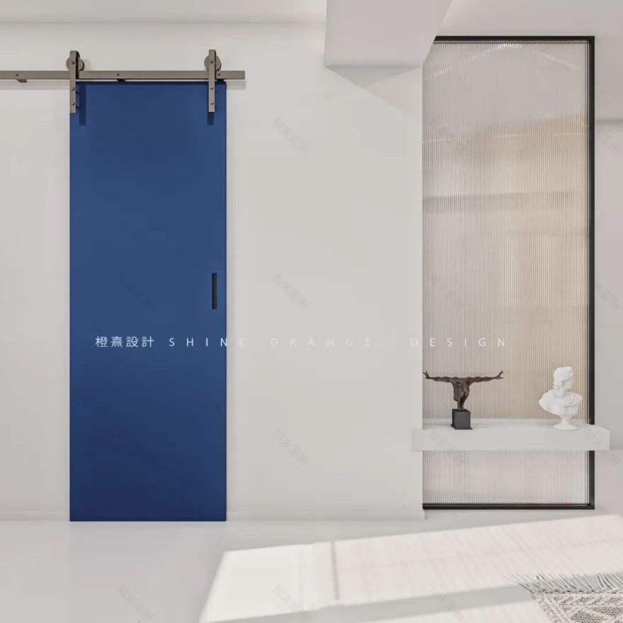 《橙熹设计》现代简约温馨小窝,明亮黄色打造舒适生活空间-20